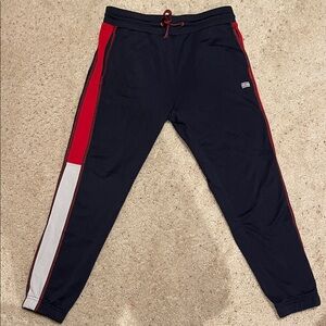 VINTAGE TOMMY HILFIGER TRACK PANTS AALIYAH ROCK THE BOAT SZ M